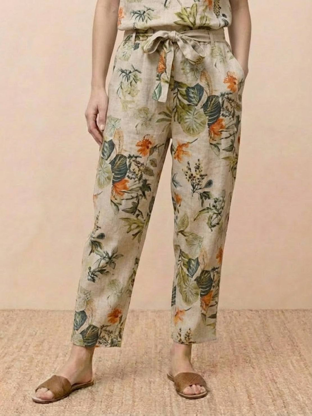100% Cotton Linen Monochrome Co-ord