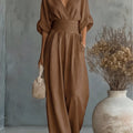 Elegant Wide-Leg Jumpsuit