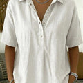 Casual Button-Up Collar Shirt
