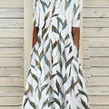 Coastal Flowers Midi Dress