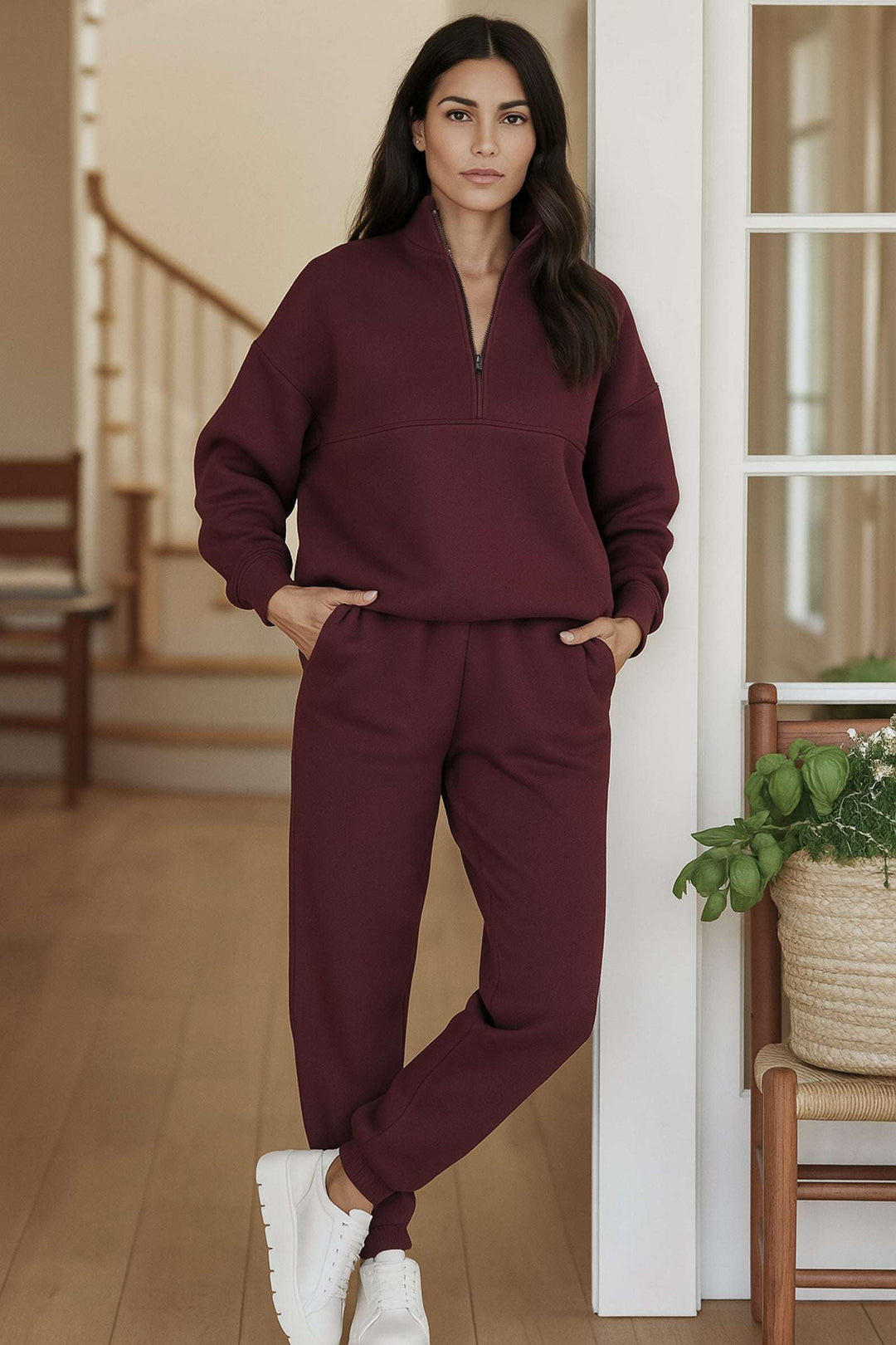The Essential Edit: Cotton Blend Tracksuit