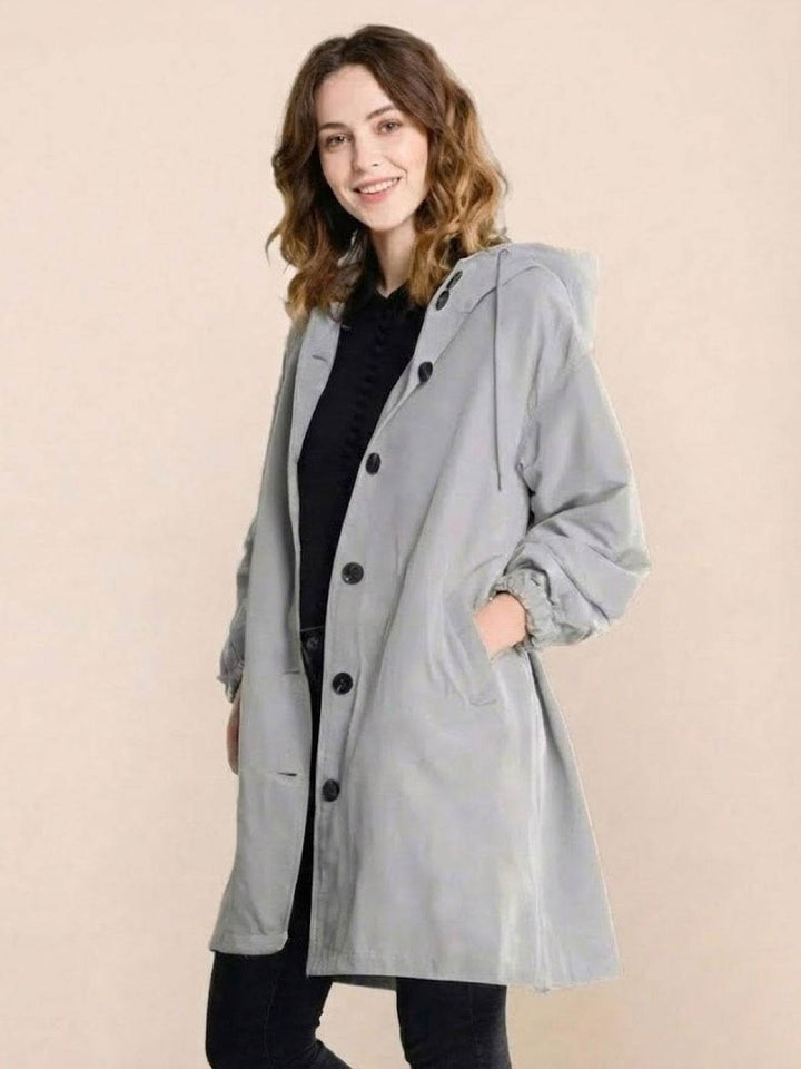 The Rain Couture Windbreaker-Trendy, Oversized, and Water-Resistant