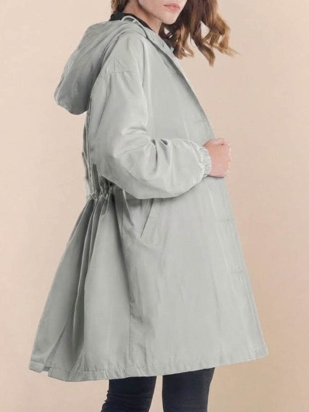 The Rain Couture Windbreaker-Trendy, Oversized, and Water-Resistant