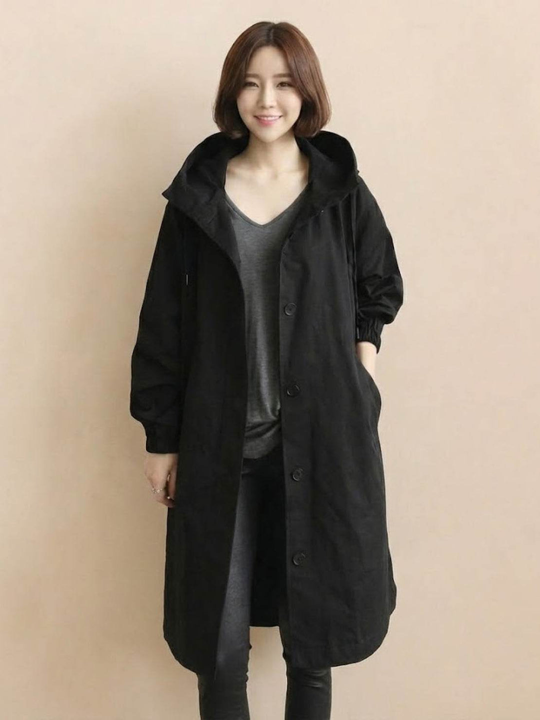 The Rain Couture Windbreaker-Trendy, Oversized, and Water-Resistant