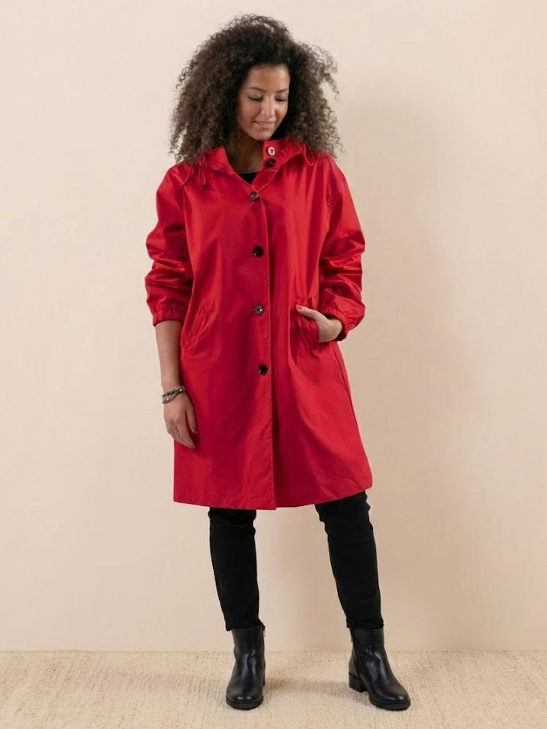 The Rain Couture Windbreaker-Trendy, Oversized, and Water-Resistant