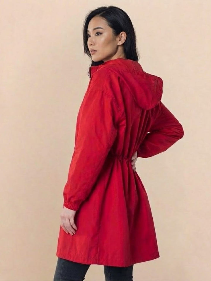 The Rain Couture Windbreaker-Trendy, Oversized, and Water-Resistant