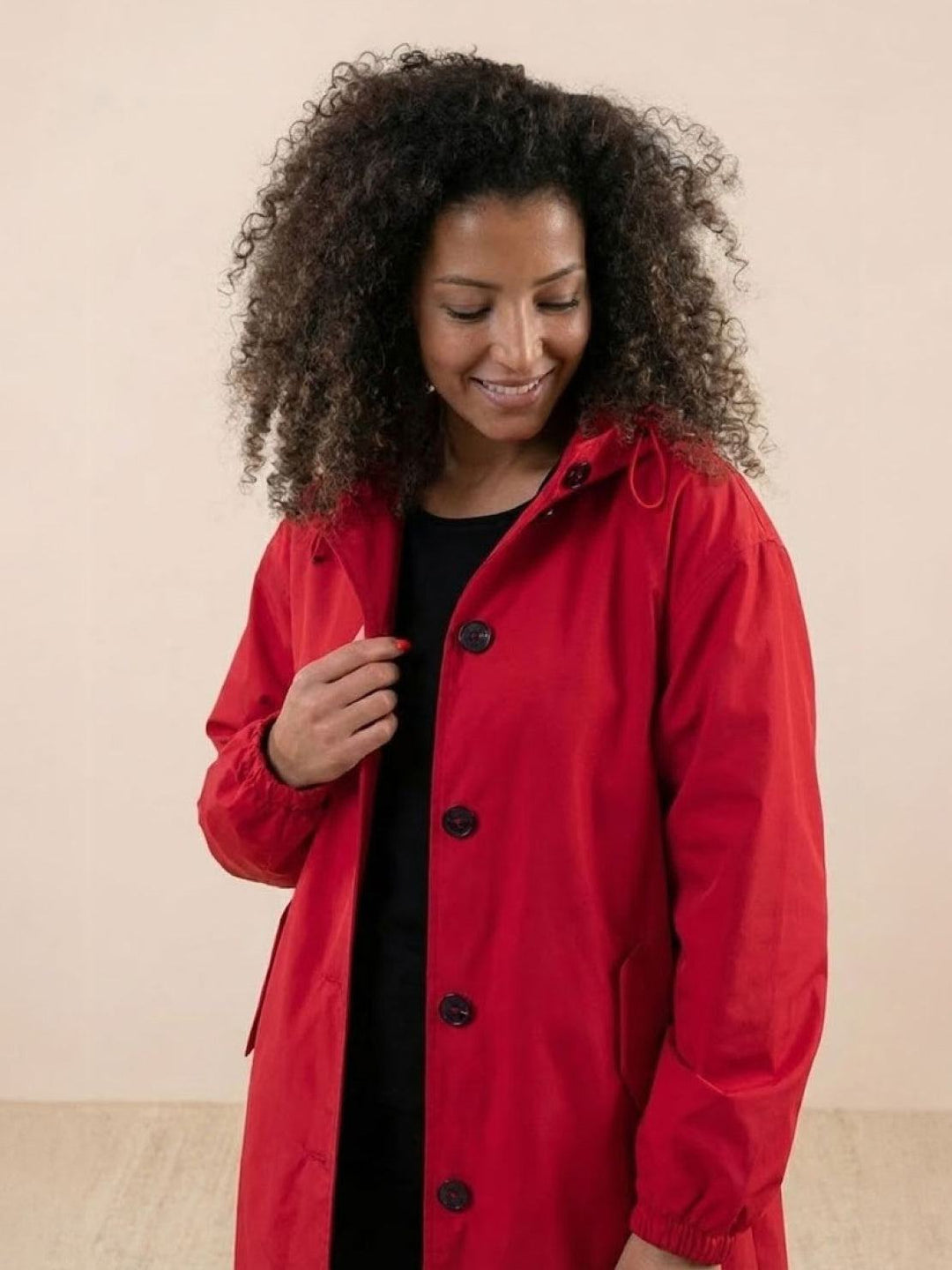 The Rain Couture Windbreaker-Trendy, Oversized, and Water-Resistant