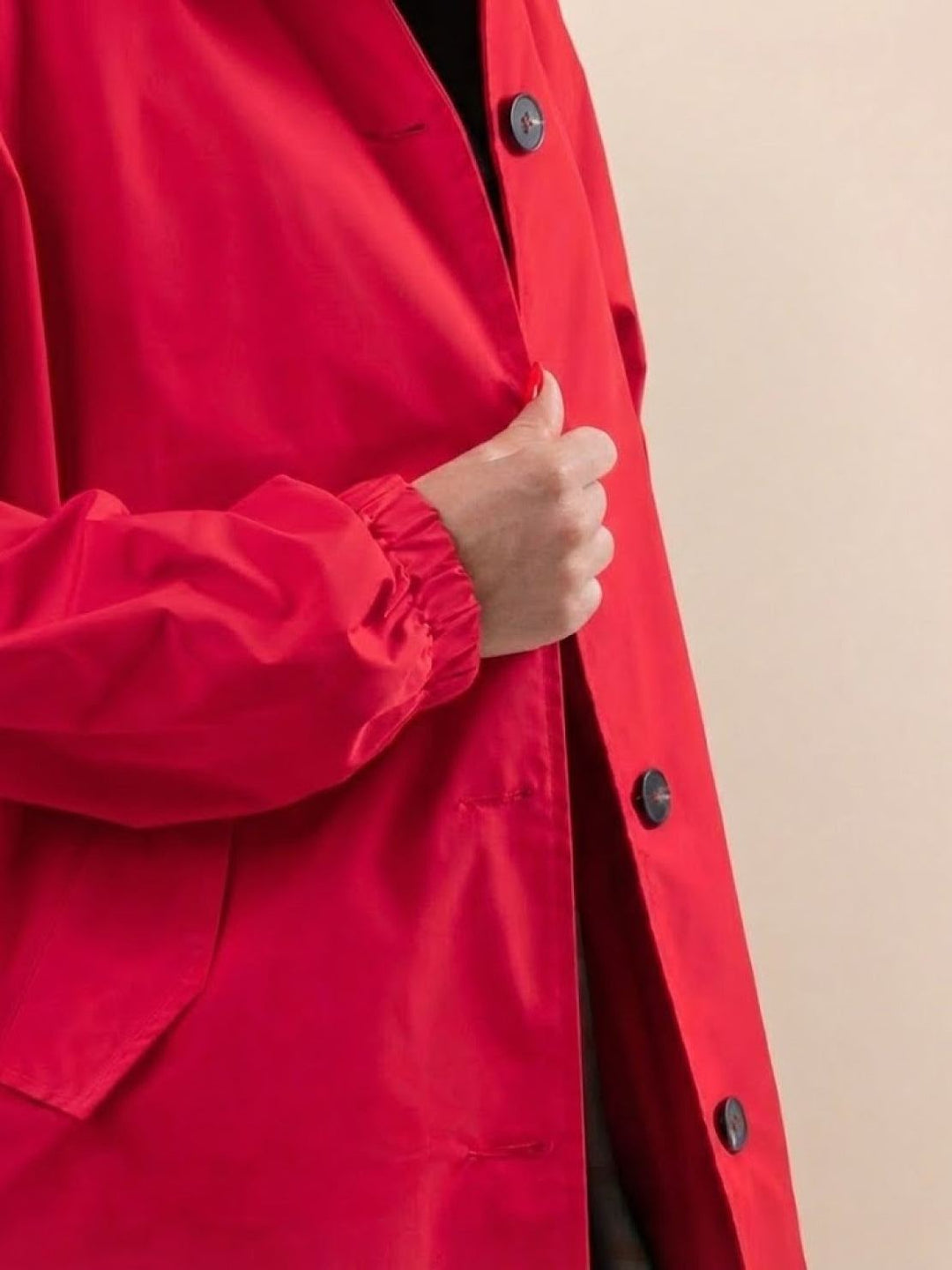 The Rain Couture Windbreaker-Trendy, Oversized, and Water-Resistant