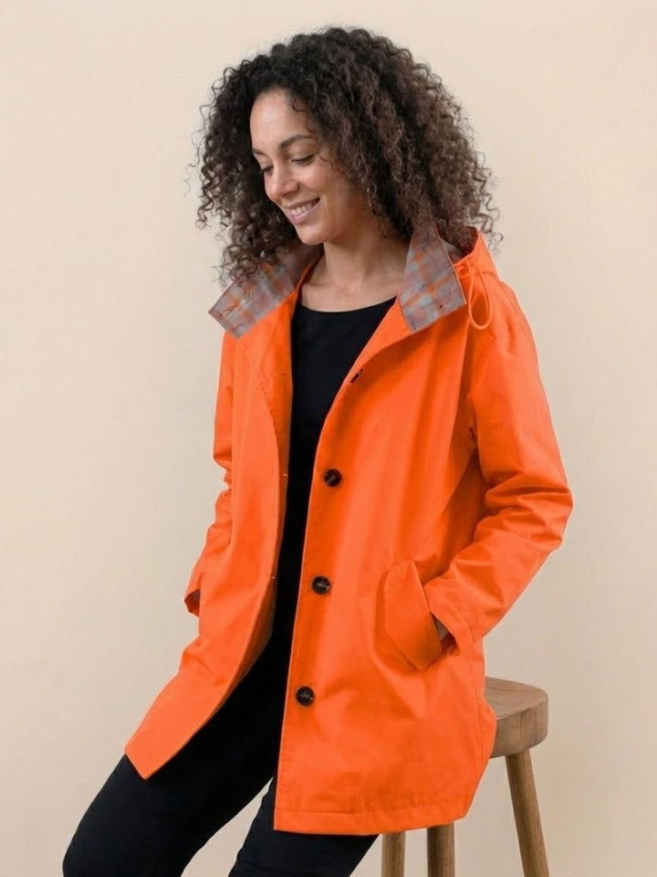 The Rain Couture Windbreaker-Trendy, Oversized, and Water-Resistant