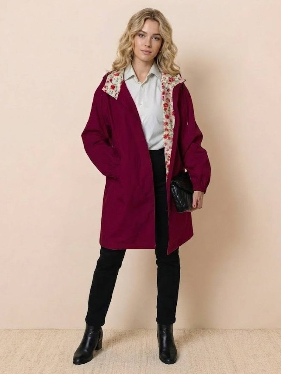 The Rain Couture Windbreaker-Trendy, Oversized, and Water-Resistant