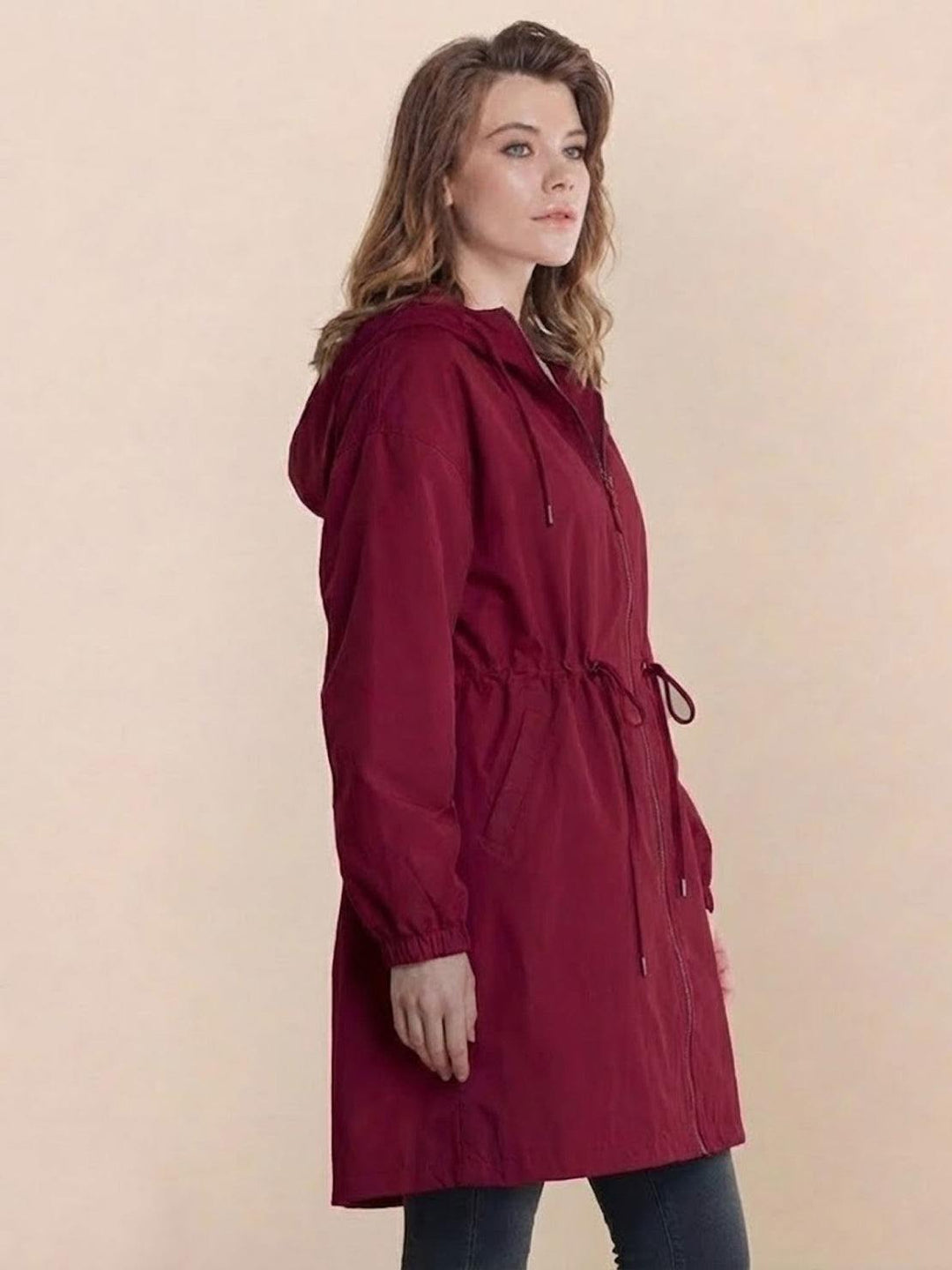 The Rain Couture Windbreaker-Trendy, Oversized, and Water-Resistant