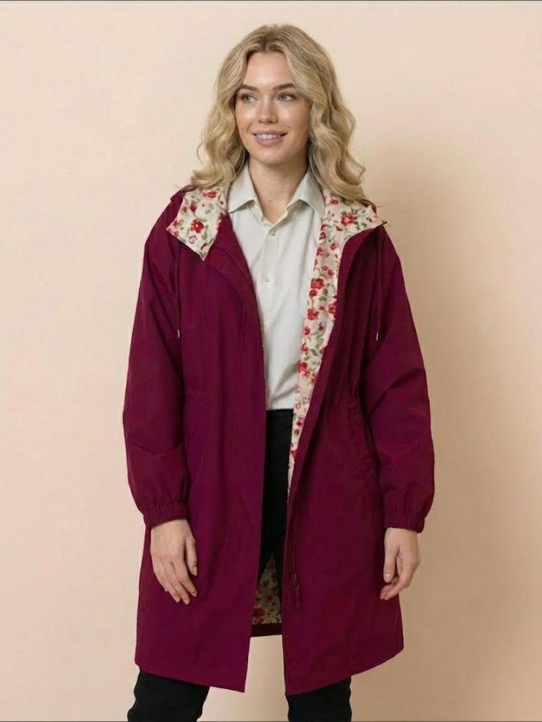 The Rain Couture Windbreaker-Trendy, Oversized, and Water-Resistant