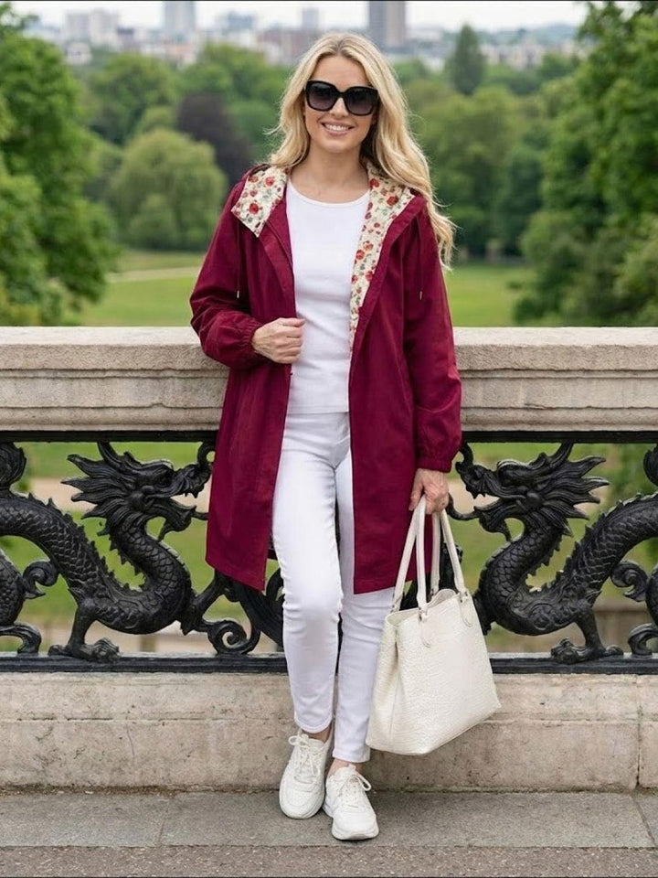 The Rain Couture Windbreaker-Trendy, Oversized, and Water-Resistant