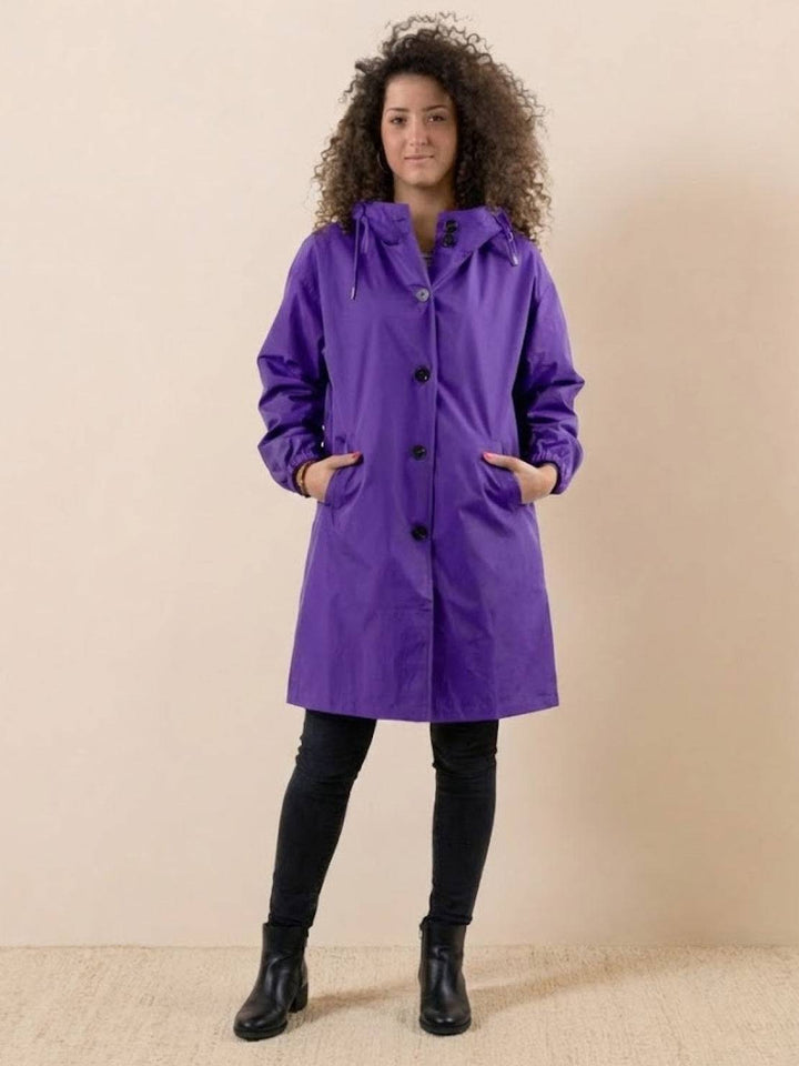 The Rain Couture Windbreaker-Trendy, Oversized, and Water-Resistant