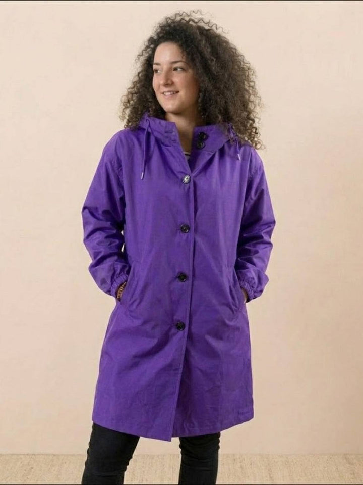 The Rain Couture Windbreaker-Trendy, Oversized, and Water-Resistant