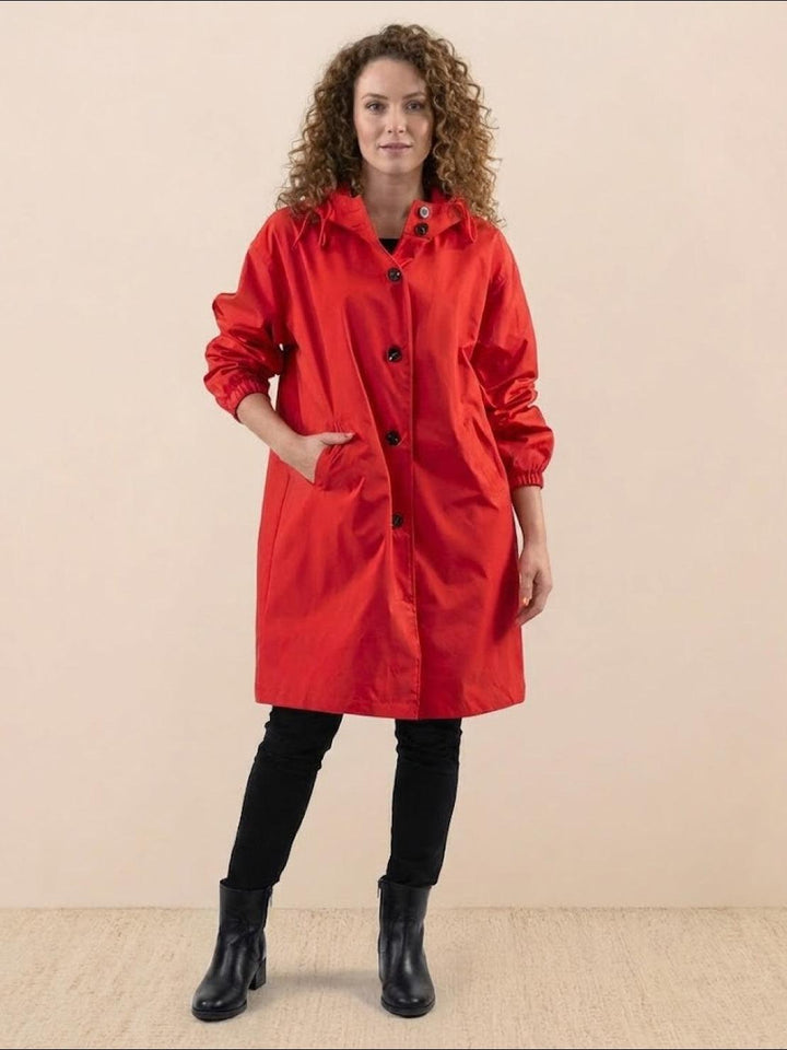 The Rain Couture Windbreaker-Trendy, Oversized, and Water-Resistant