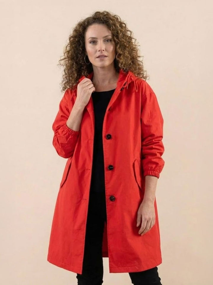 The Rain Couture Windbreaker-Trendy, Oversized, and Water-Resistant