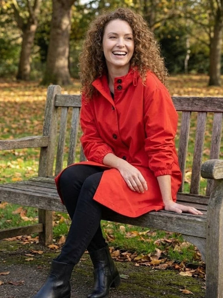 The Rain Couture Windbreaker-Trendy, Oversized, and Water-Resistant