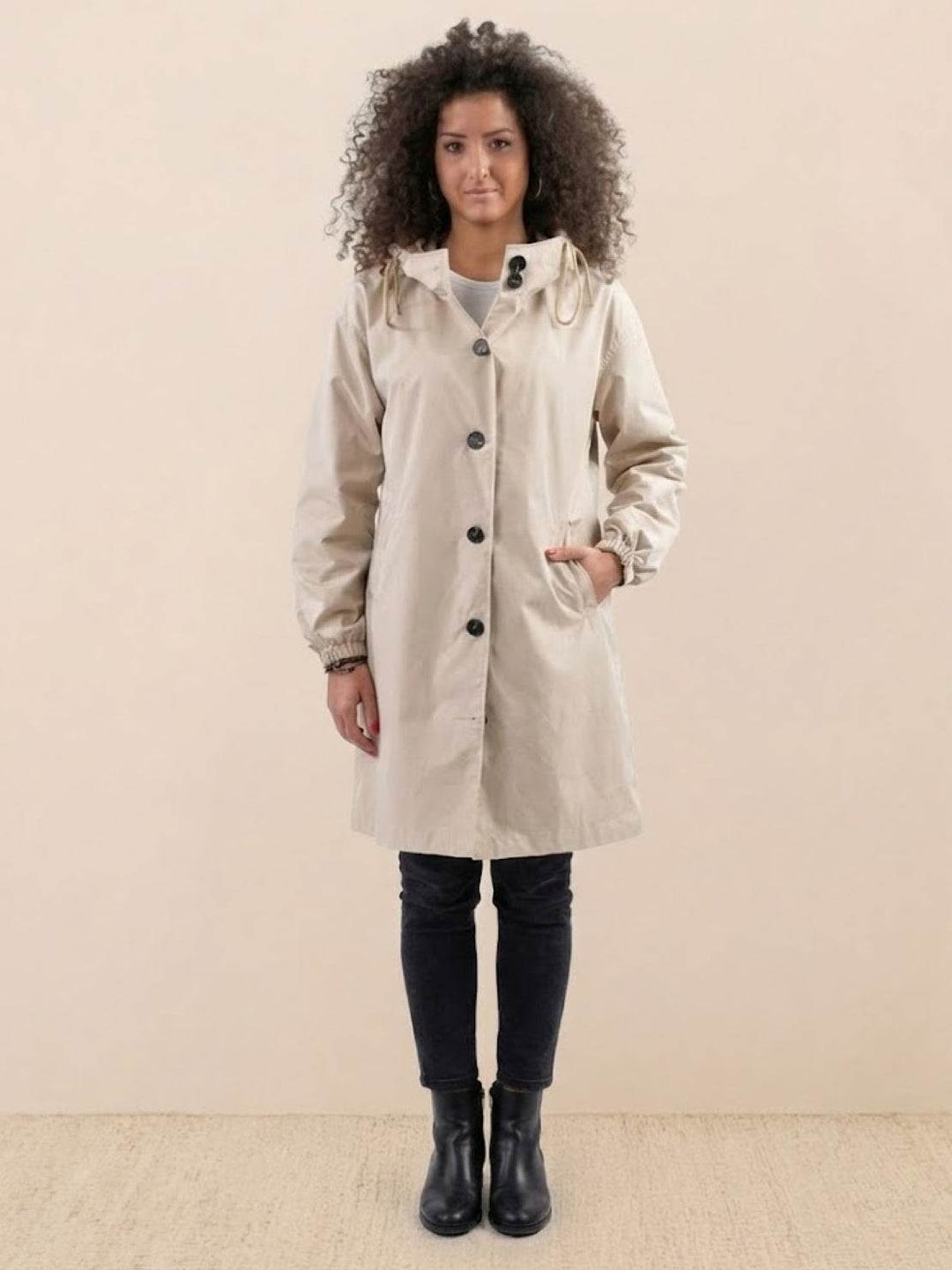 The Rain Couture Windbreaker-Trendy, Oversized, and Water-Resistant