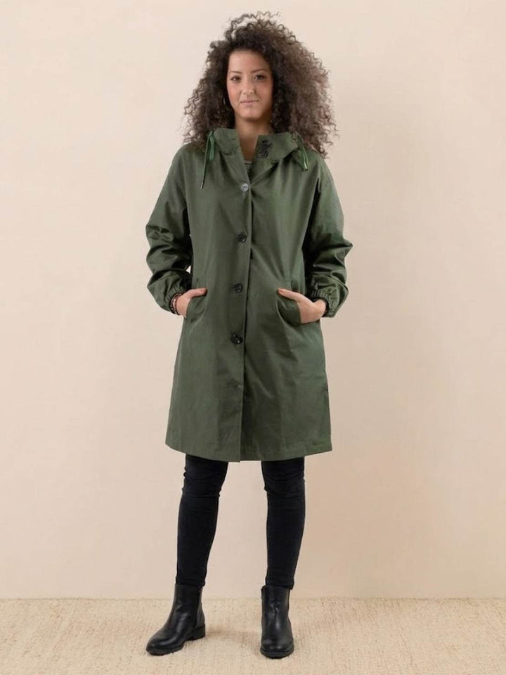 The Rain Couture Windbreaker-Trendy, Oversized, and Water-Resistant