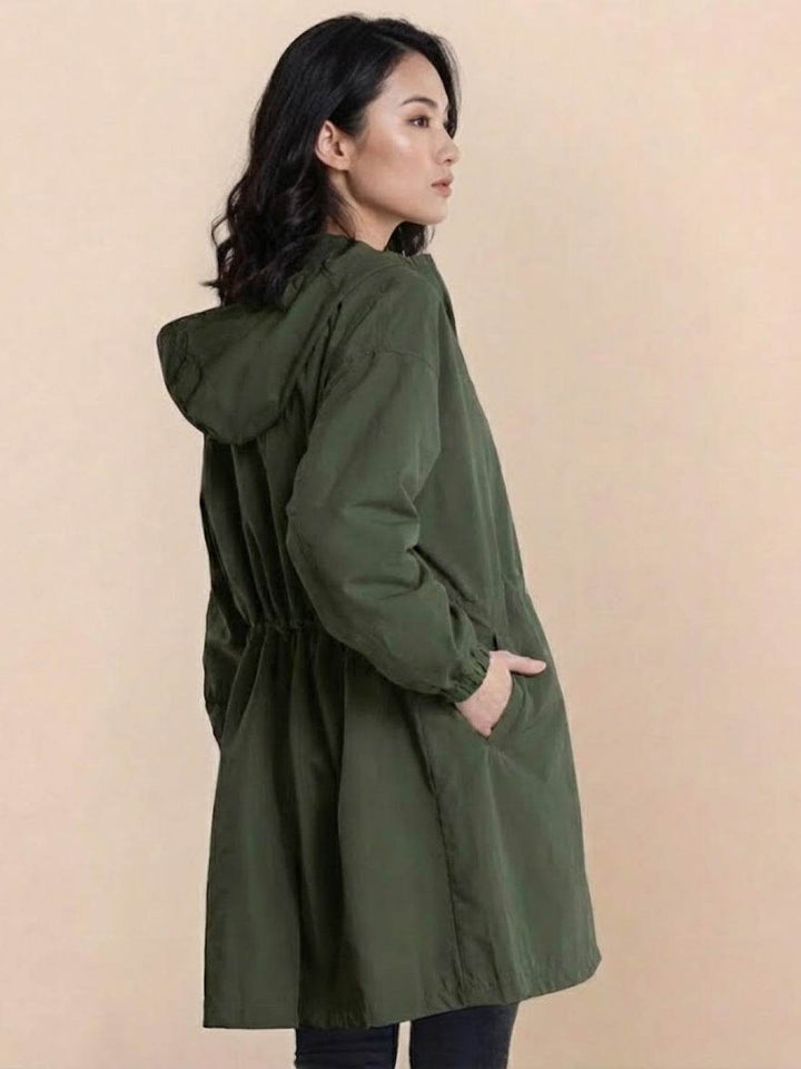 The Rain Couture Windbreaker-Trendy, Oversized, and Water-Resistant