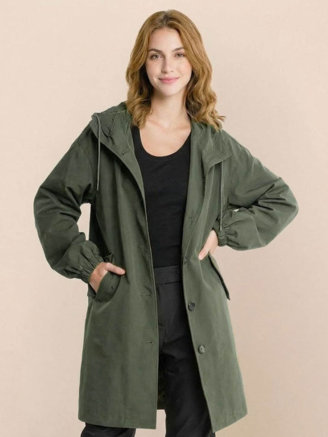 The Rain Couture Windbreaker-Trendy, Oversized, and Water-Resistant