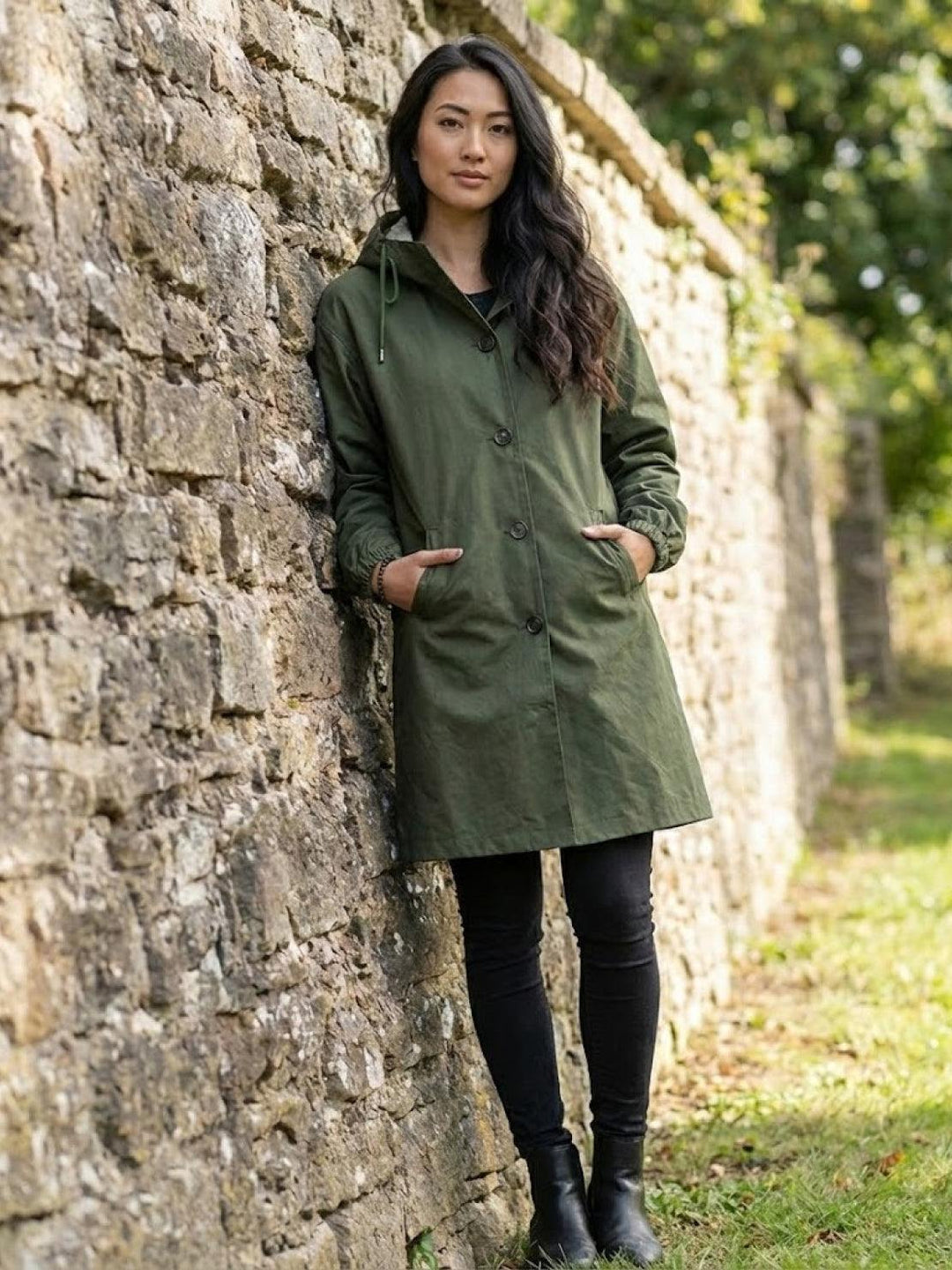 The Rain Couture Windbreaker-Trendy, Oversized, and Water-Resistant