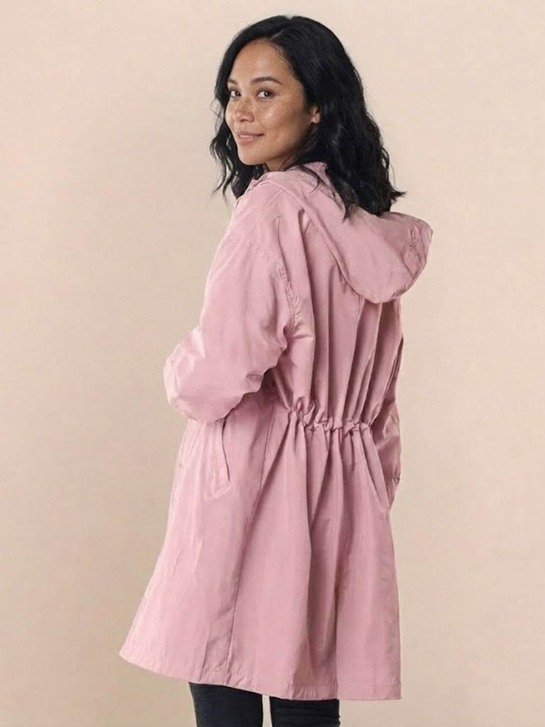 The Rain Couture Windbreaker-Trendy, Oversized, and Water-Resistant