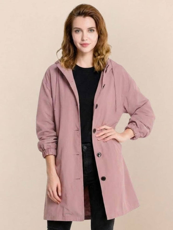 The Rain Couture Windbreaker-Trendy, Oversized, and Water-Resistant