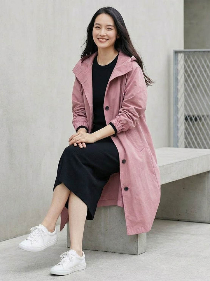 The Rain Couture Windbreaker-Trendy, Oversized, and Water-Resistant