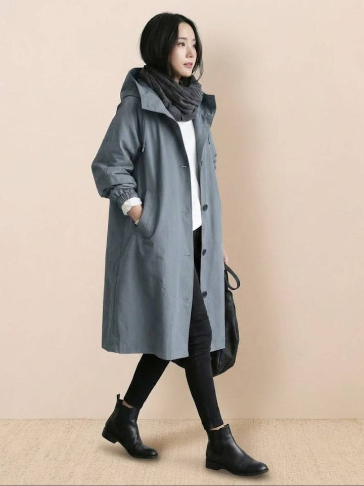 The Rain Couture Windbreaker-Trendy, Oversized, and Water-Resistant