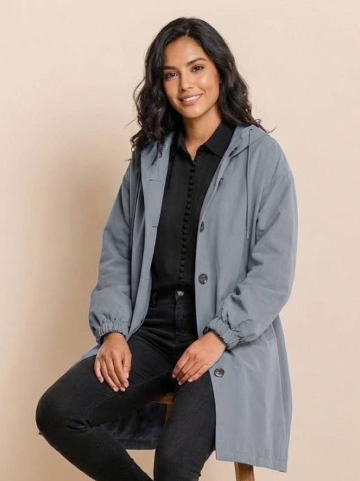 The Rain Couture Windbreaker-Trendy, Oversized, and Water-Resistant