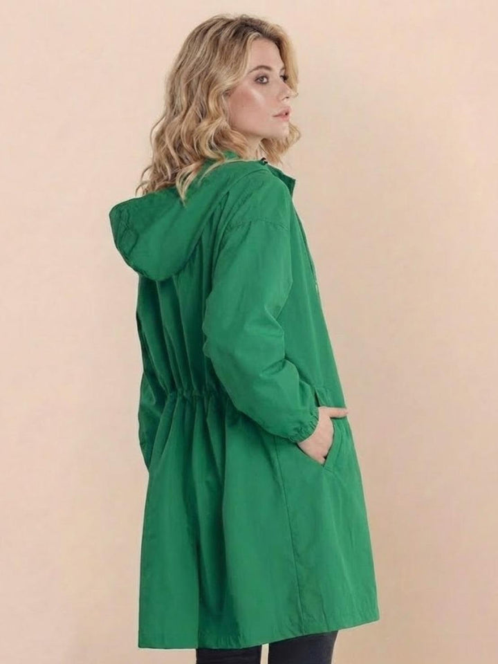 The Rain Couture Windbreaker-Trendy, Oversized, and Water-Resistant