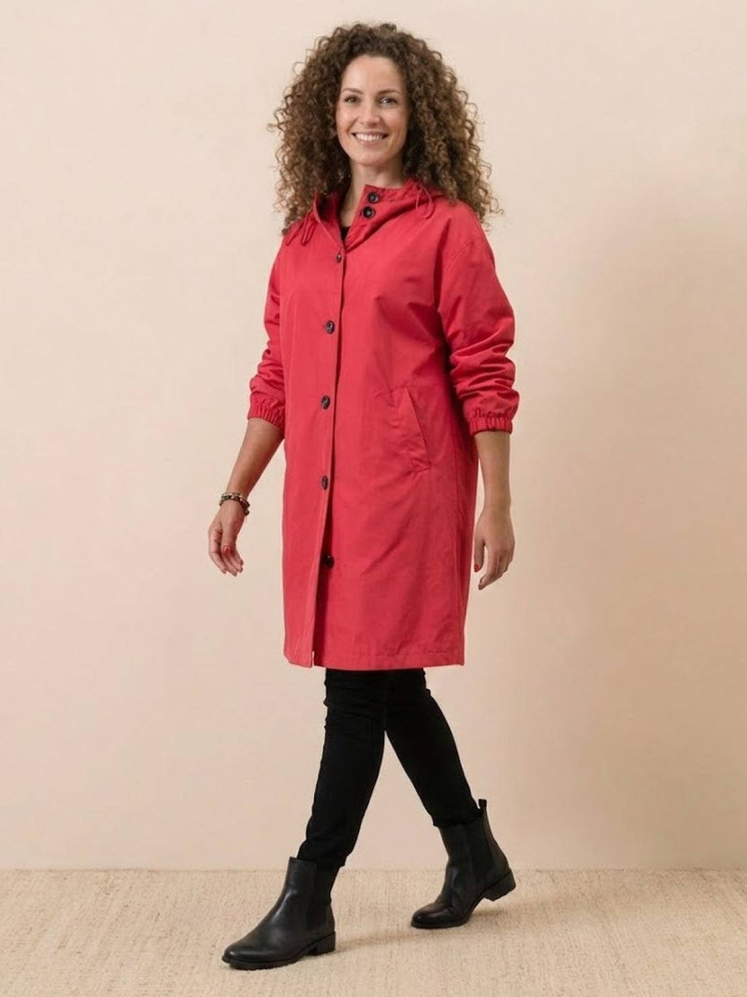 The Rain Couture Windbreaker-Trendy, Oversized, and Water-Resistant