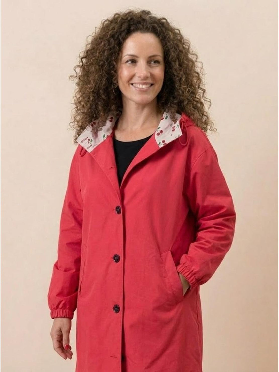 The Rain Couture Windbreaker-Trendy, Oversized, and Water-Resistant