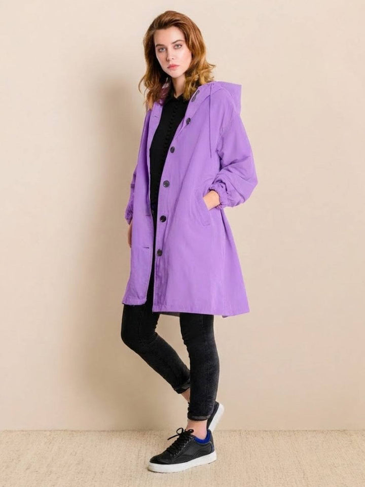 The Rain Couture Windbreaker-Trendy, Oversized, and Water-Resistant