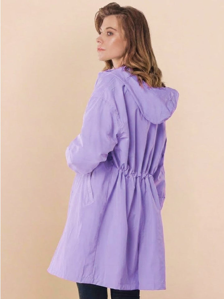 The Rain Couture Windbreaker-Trendy, Oversized, and Water-Resistant