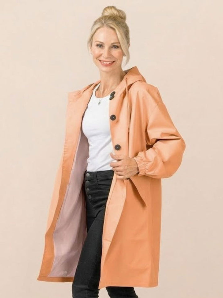 The Rain Couture Windbreaker-Trendy, Oversized, and Water-Resistant