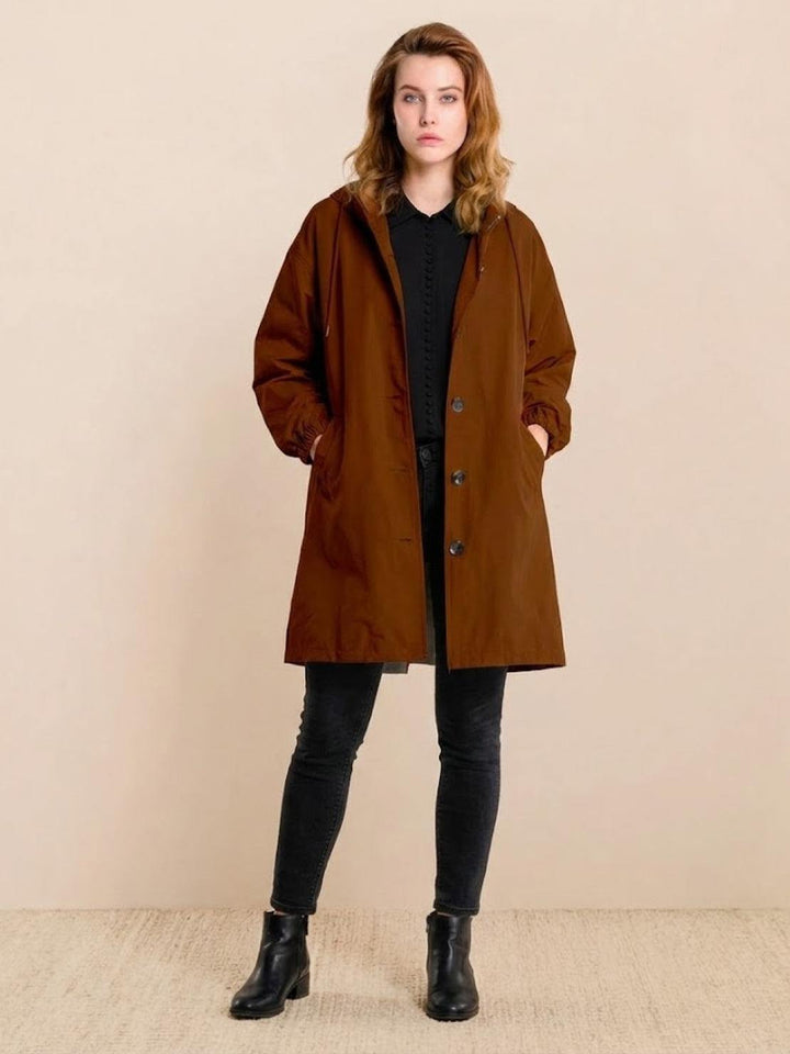 The Rain Couture Windbreaker-Trendy, Oversized, and Water-Resistant