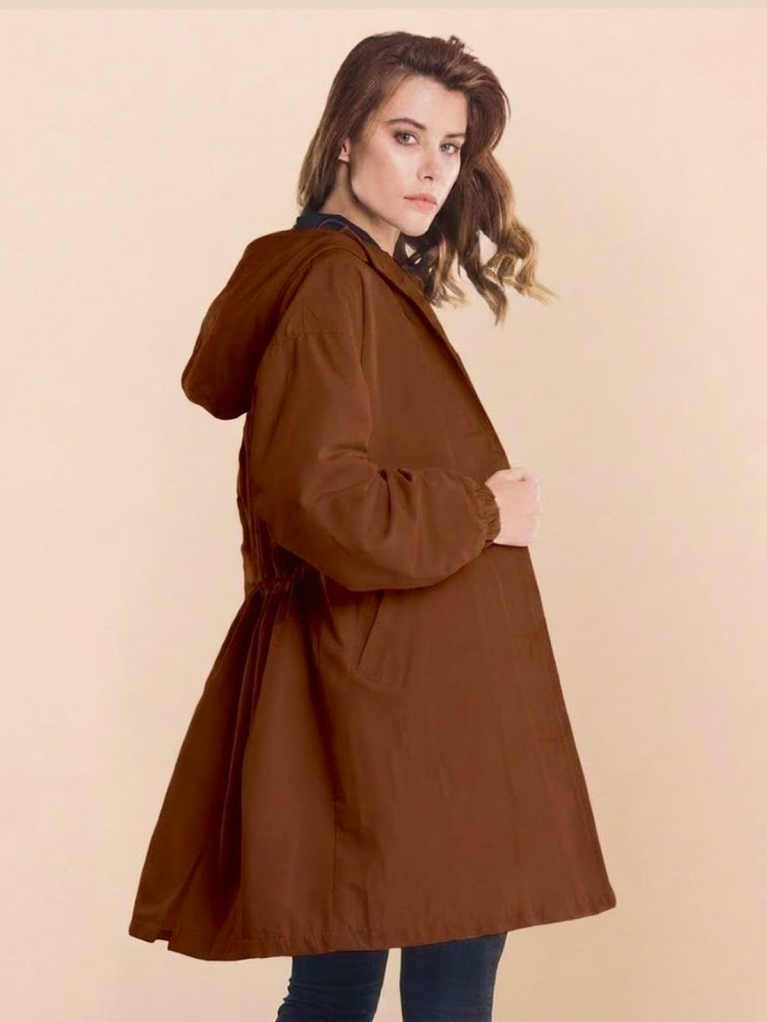 The Rain Couture Windbreaker-Trendy, Oversized, and Water-Resistant