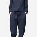 100% Cotton Linen Monochrome 2 Piece Set