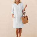 Timeless Class: Cotton Dress